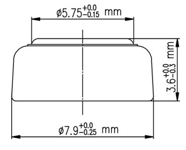 LR41 Battery Dimensions